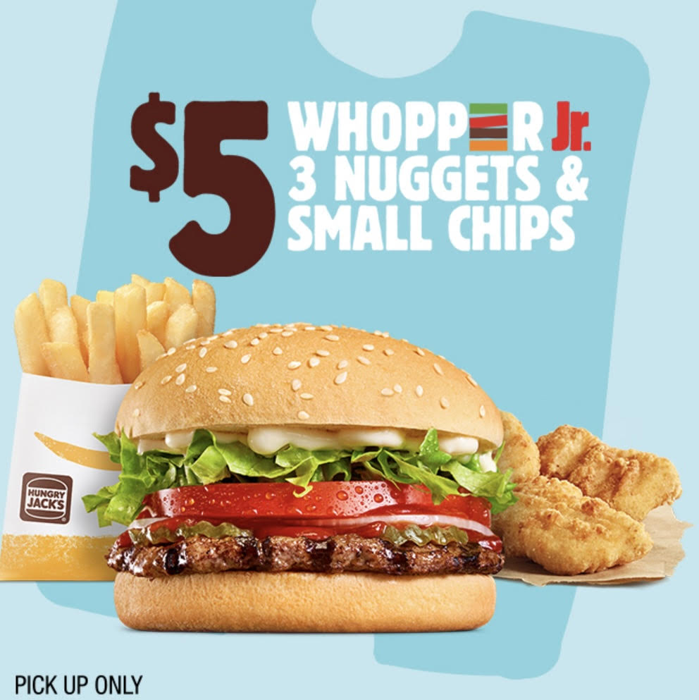 view the Hungry Jack's deals