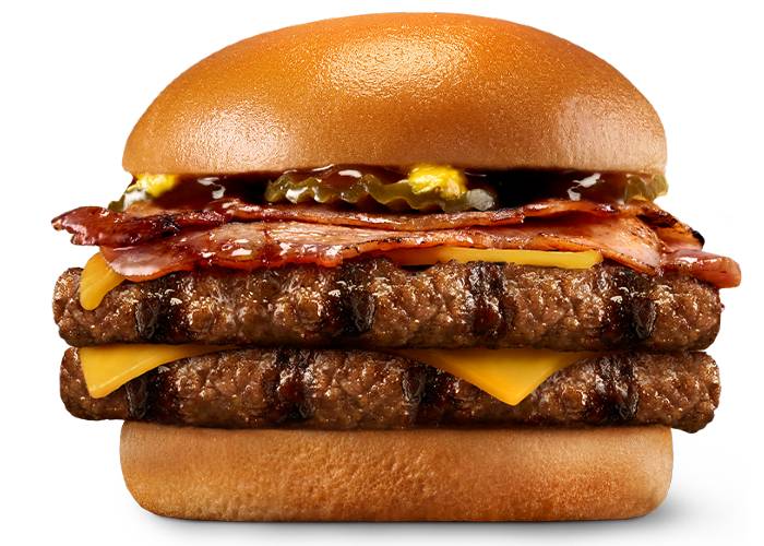 View the Hungry Jack's Grill Masters Double Bacon & Cheese Angus