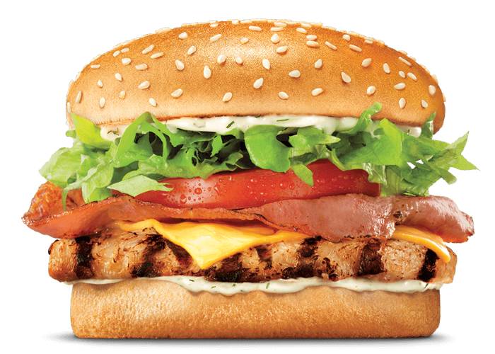 View the Hungry Jack's Grilled Chicken Bacon & Cheese