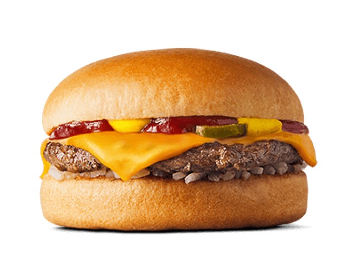 View the McDonald's Cheeseburger